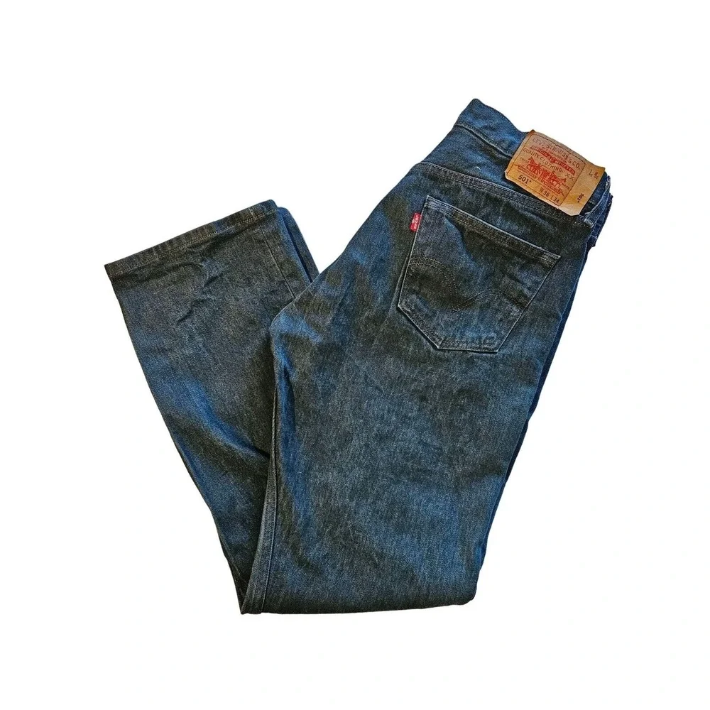 Vtg Levi's 501XX Button Fly Straight Jeans Men's 34 x‎ 33 (tag 36x34)